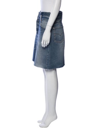 Re/Done X Levis Knee-Length Skirt