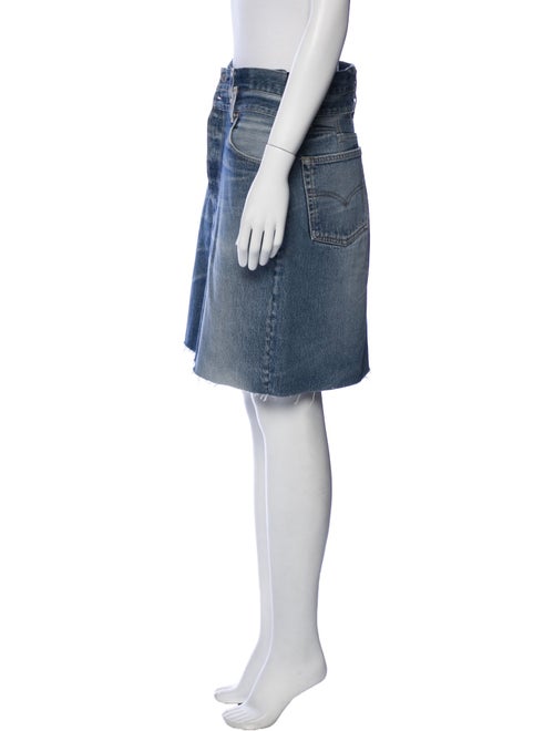 Re/Done X Levis Knee-Length Skirt