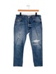 Re/Done X Levis Mid-Rise Straight Leg Jeans