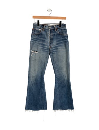 Re/Done X Levis High-Rise Wide Leg Jeans