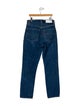 Re/Done X Levis Mid-Rise Straight Leg Jeans