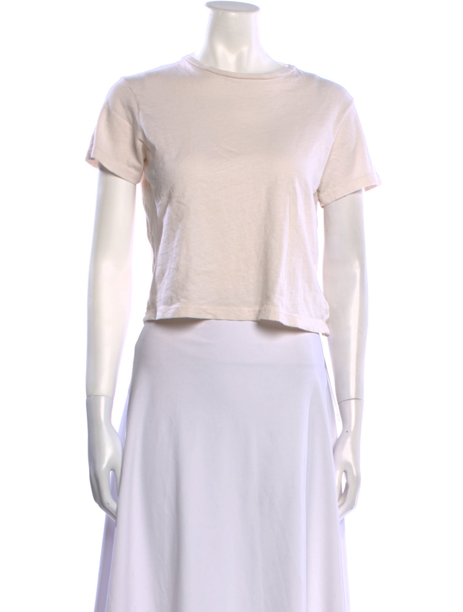 Re/Done X Levis Bateau Neckline Short Sleeve T-Shirt