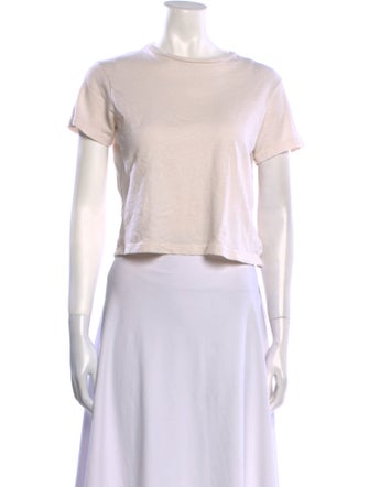 Re/Done X Levis Bateau Neckline Short Sleeve T-Shirt