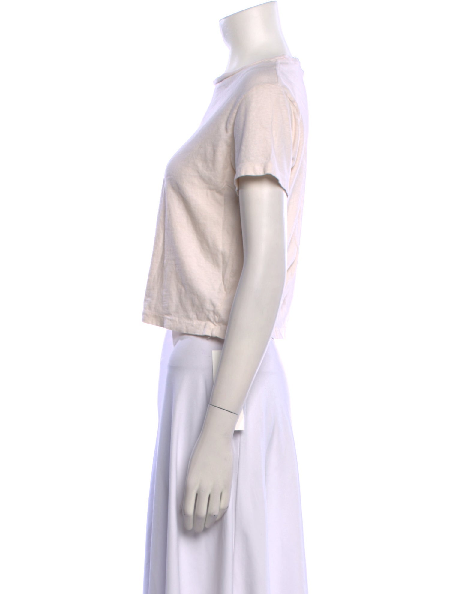 Re/Done X Levis Bateau Neckline Short Sleeve T-Shirt