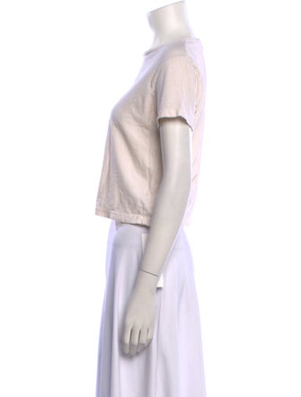 Re/Done X Levis Bateau Neckline Short Sleeve T-Shirt