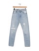 Re/Done X Levis Mid-Rise Straight Leg Jeans