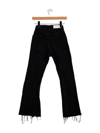 Re/Done X Levis Low-Rise Wide Leg Jeans
