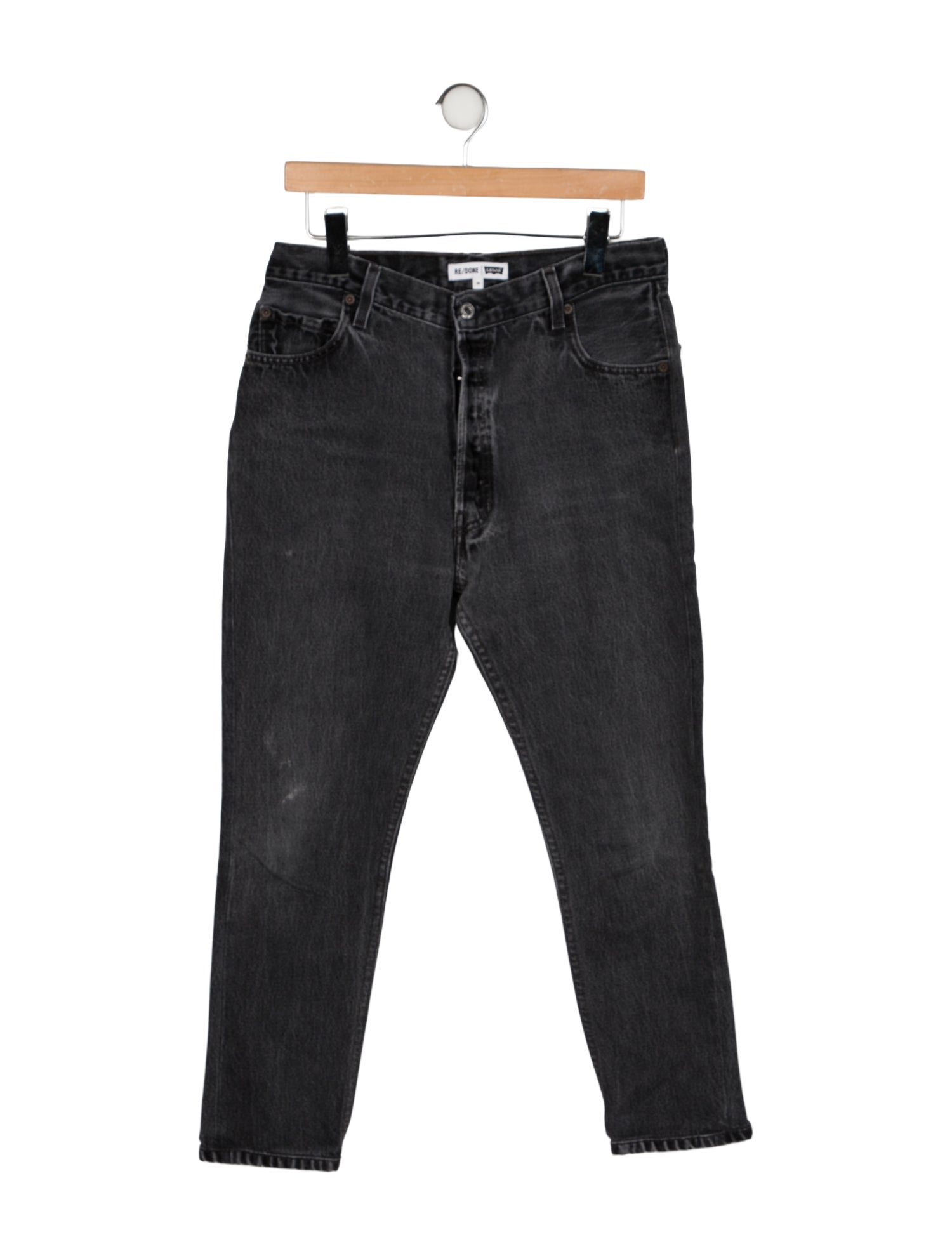 Re/Done X Levis High-Rise Straight Leg Jeans