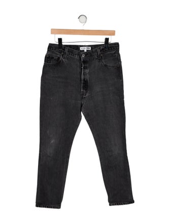 Re/Done X Levis High-Rise Straight Leg Jeans