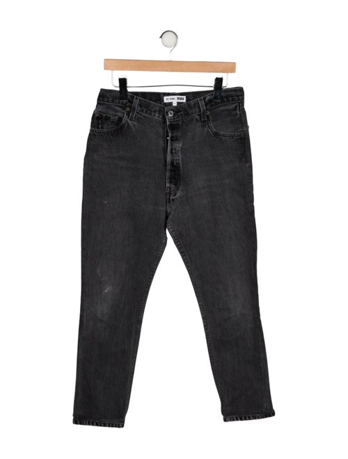 Re/Done X Levis High-Rise Straight Leg Jeans