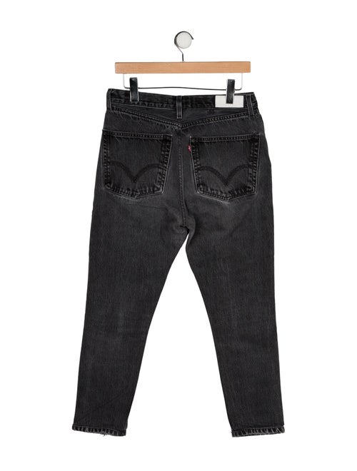 Re/Done X Levis High-Rise Straight Leg Jeans