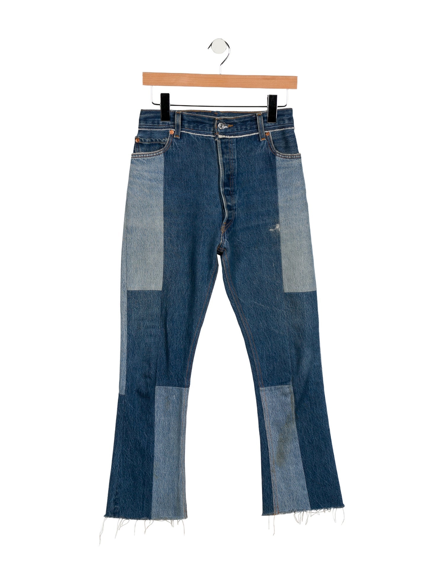 Re/Done X Levis High-Rise Straight Leg Jeans
