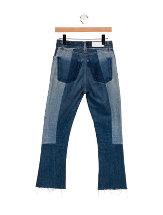 Re/Done X Levis High-Rise Straight Leg Jeans