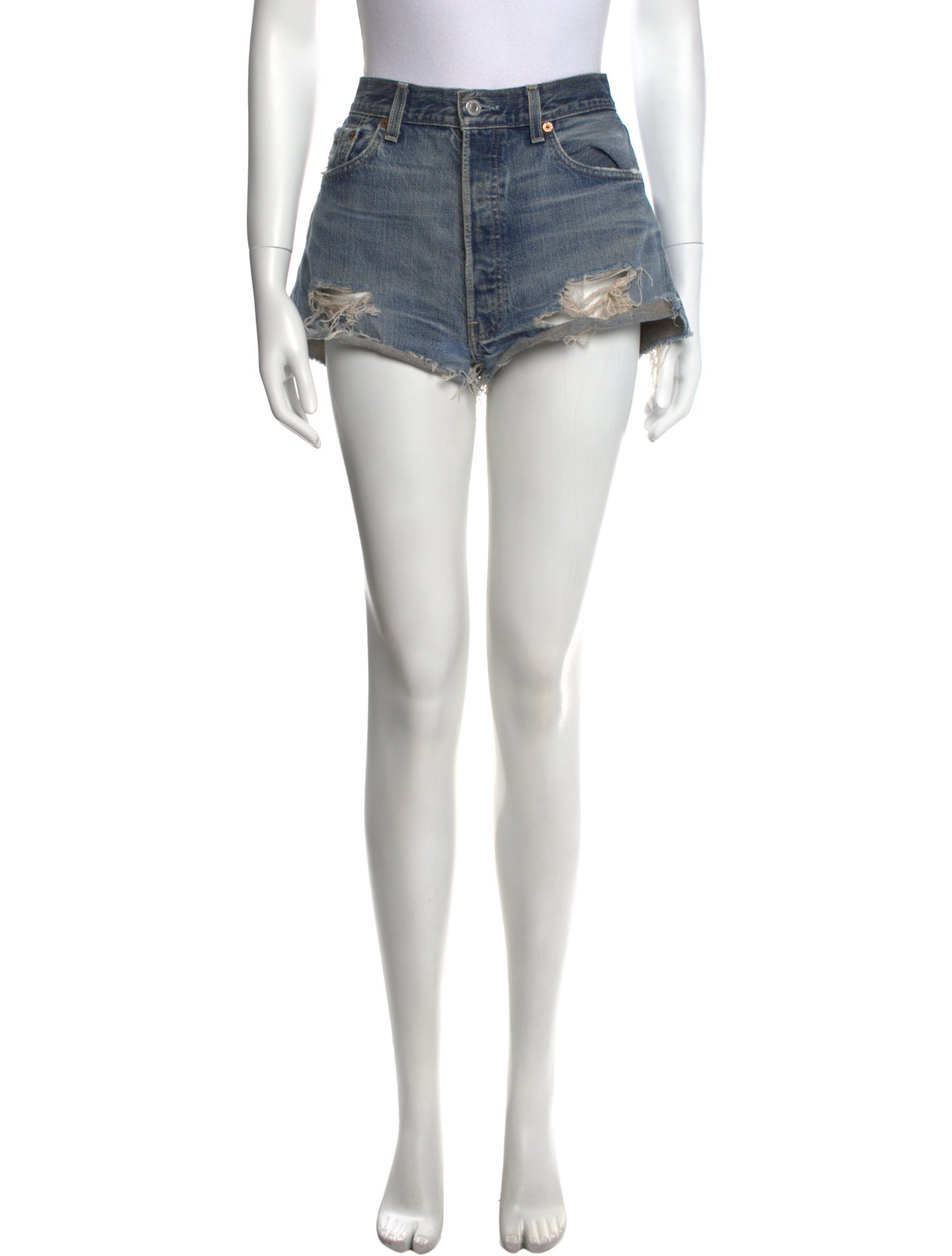 Re/Done X Levis Mini Shorts