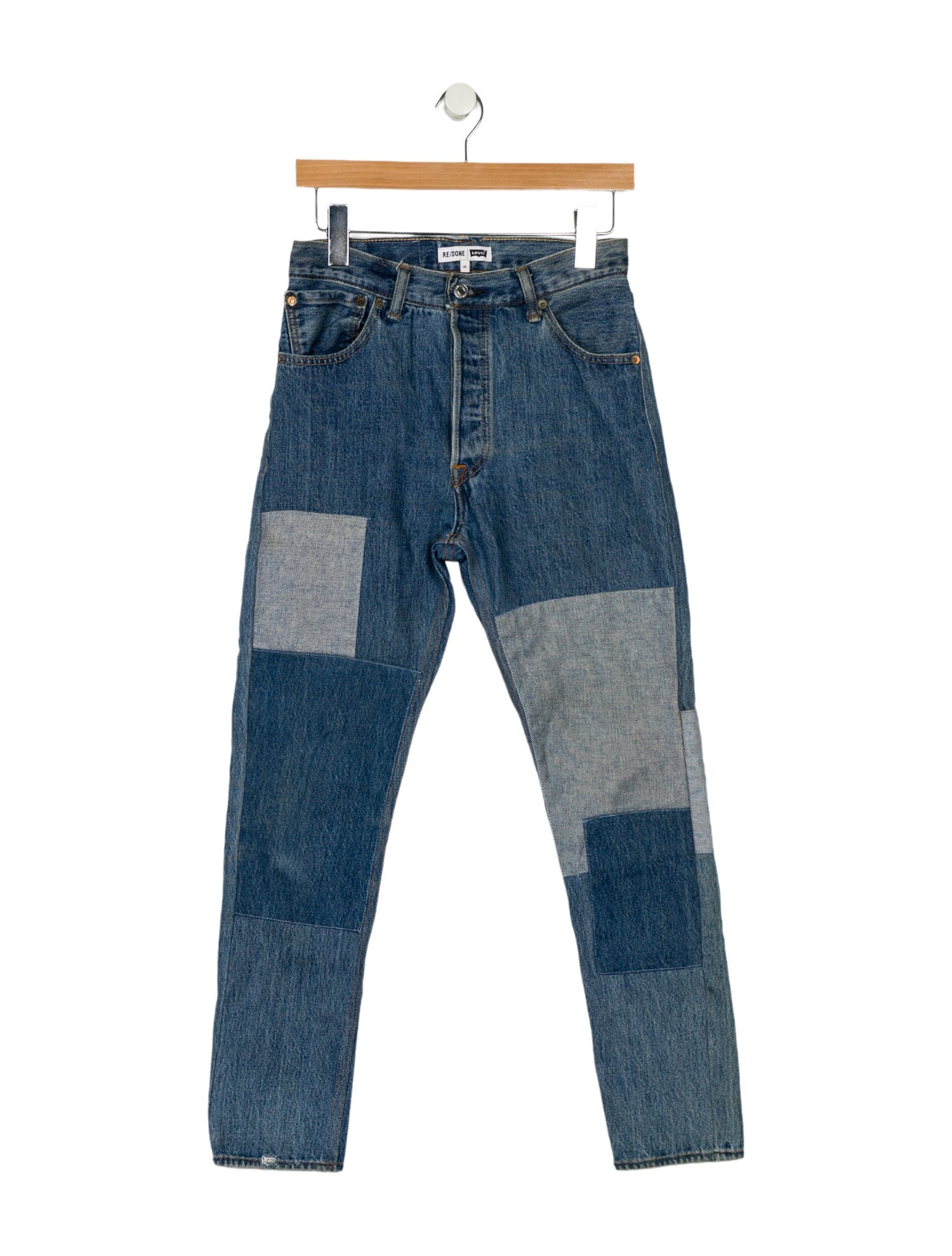 Re/Done X Levis High-Rise Wide Leg Jeans