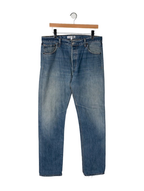 Re/Done X Levis High-Rise Straight Leg Jeans