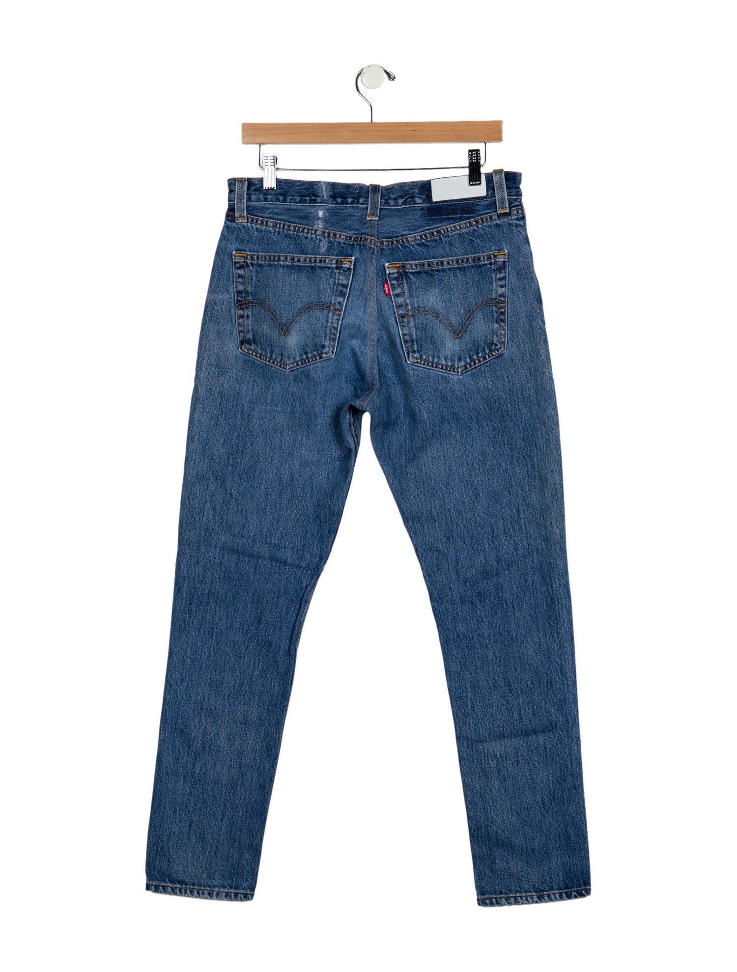 Re/Done X Levis High-Rise Straight Leg Jeans