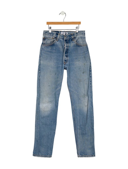 Re/Done X Levis Mid-Rise Skinny Leg Jeans