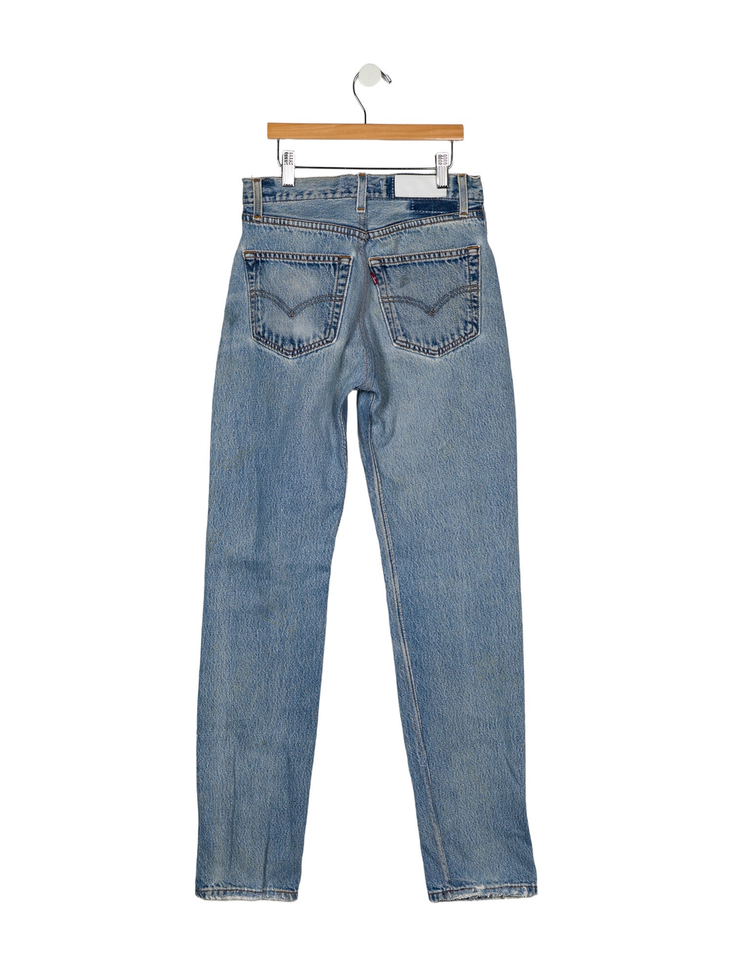 Re/Done X Levis Mid-Rise Skinny Leg Jeans