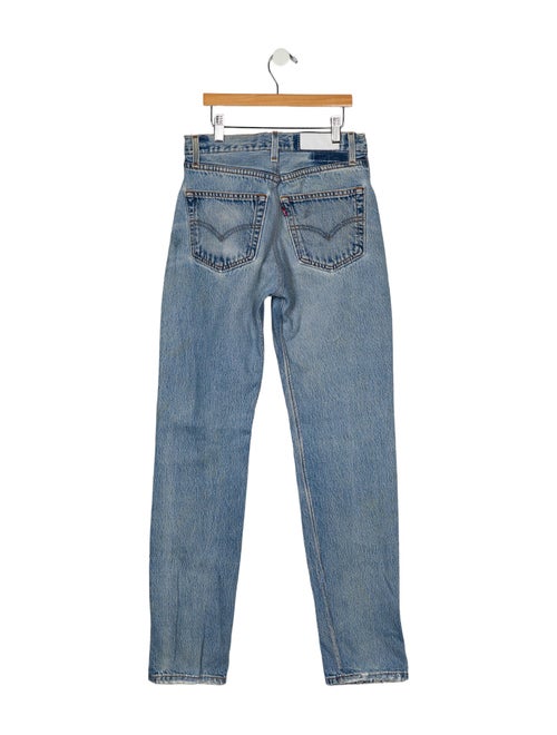 Re/Done X Levis Mid-Rise Skinny Leg Jeans