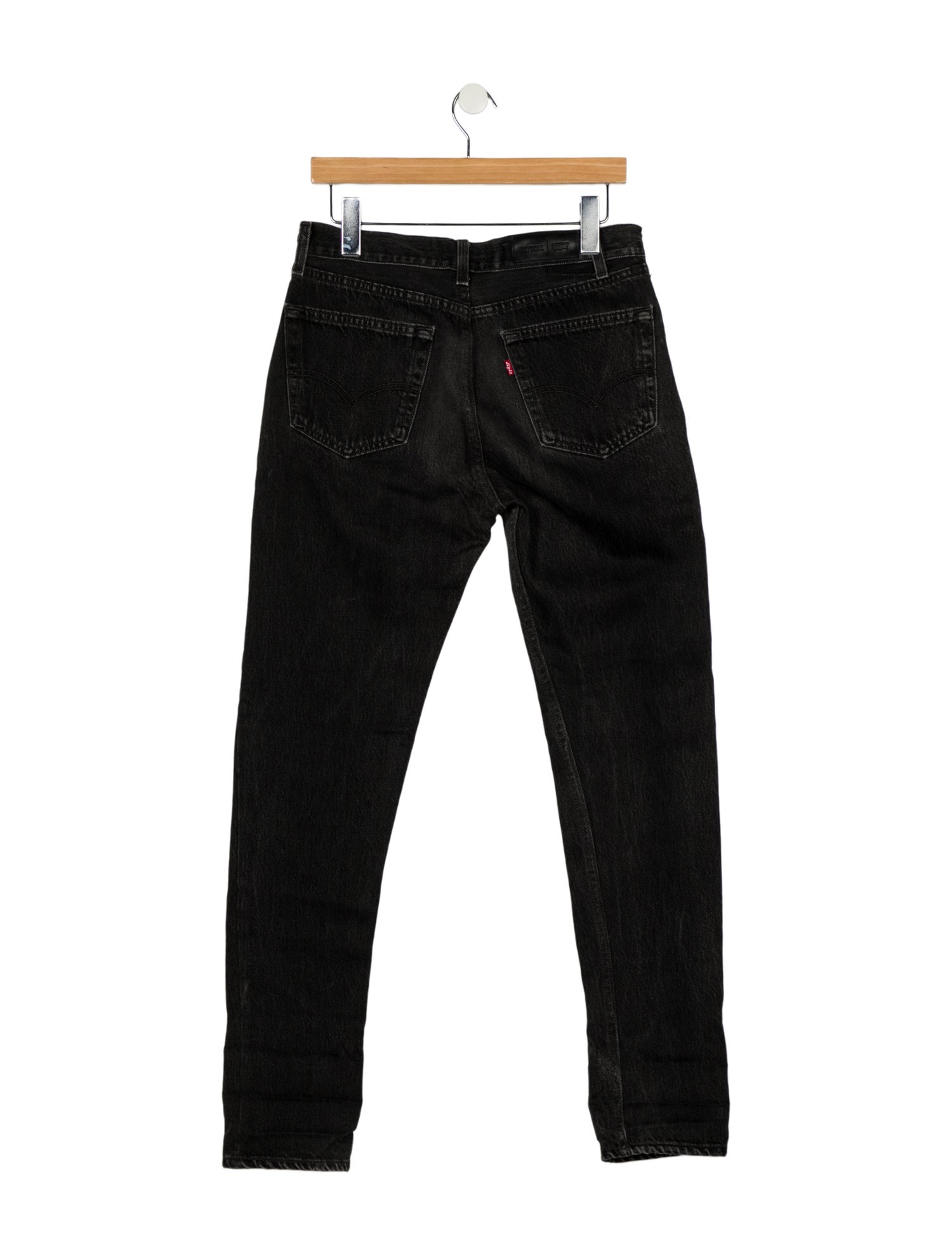 Re/Done X Levis Mid-Rise Straight Leg Jeans