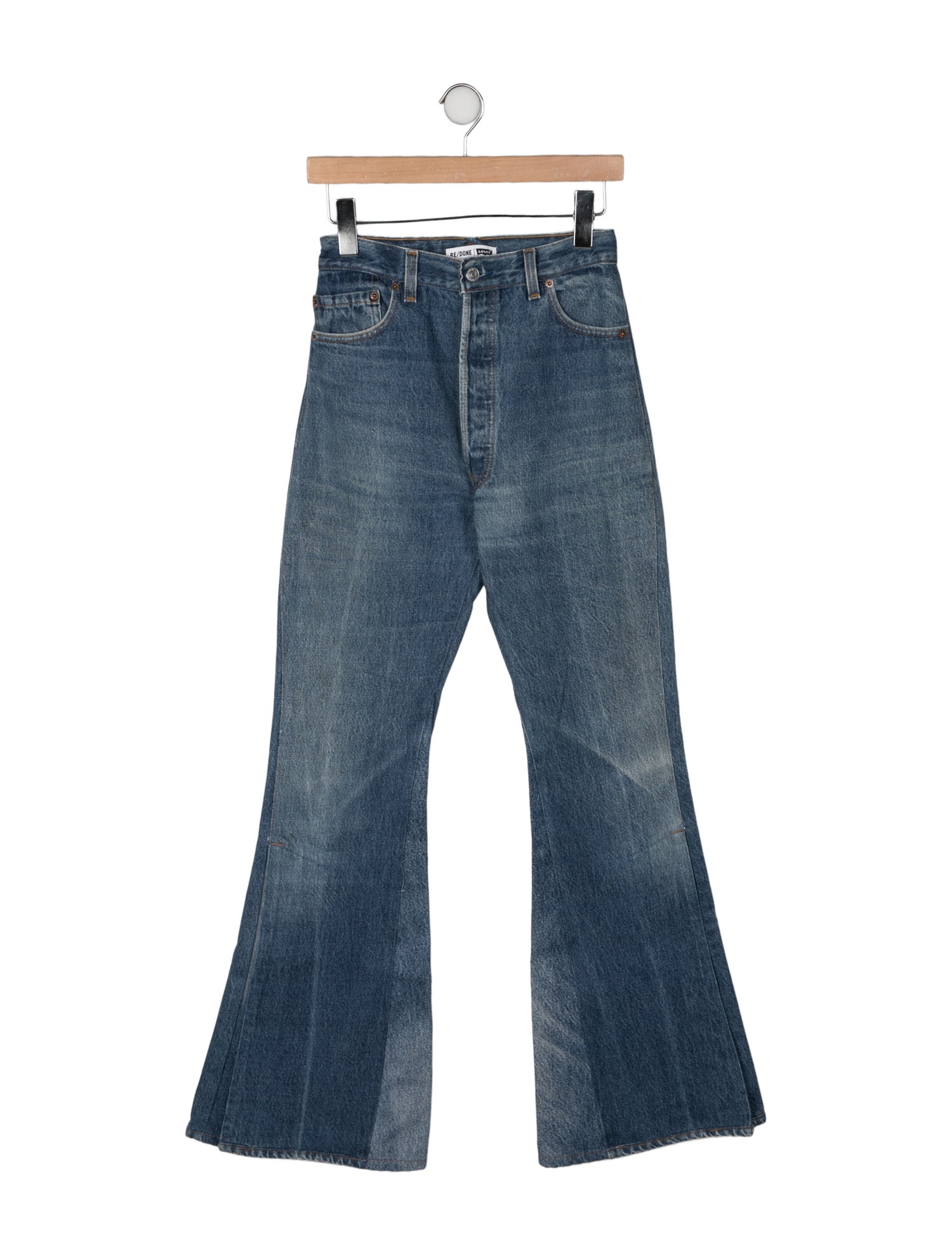 Re/Done X Levis High-Rise Wide Leg Jeans