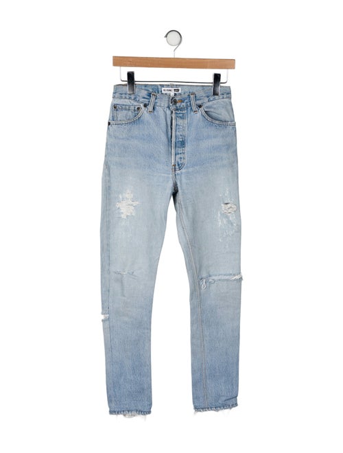 Re/Done X Levis Mid-Rise Skinny Leg Jeans