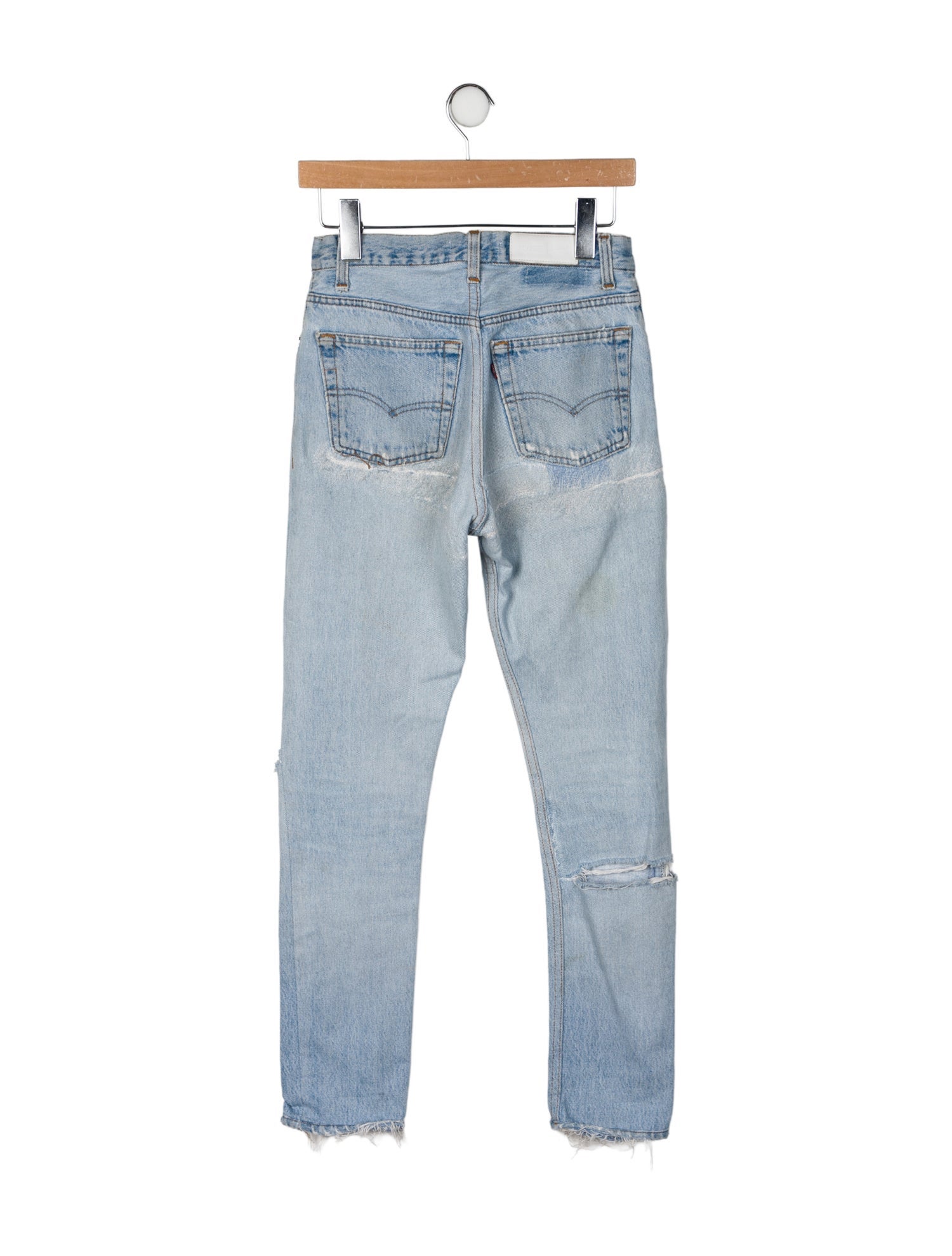 Re/Done X Levis Mid-Rise Skinny Leg Jeans