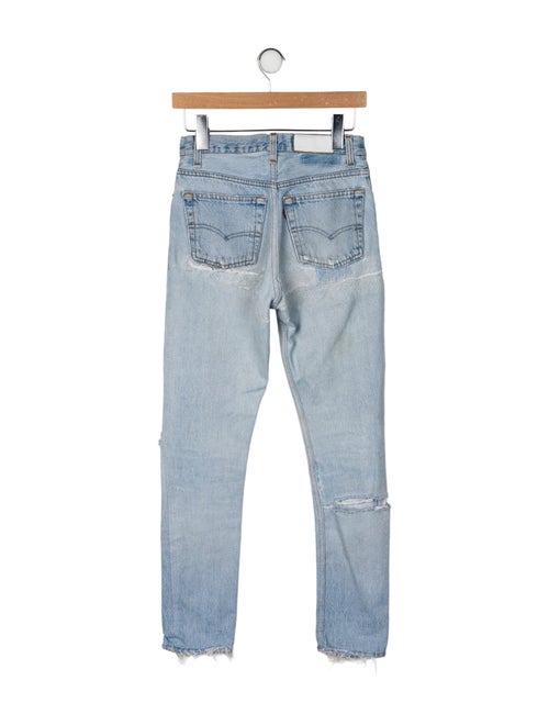 Re/Done X Levis Mid-Rise Skinny Leg Jeans