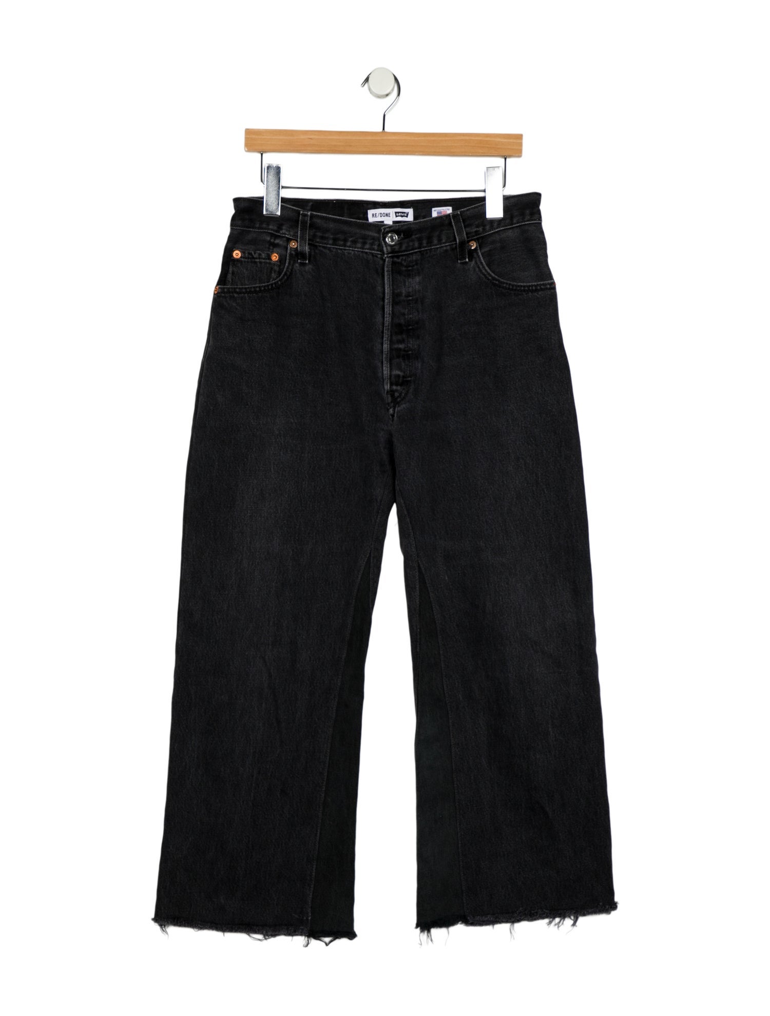 Re/Done X Levis High-Rise Wide Leg Jeans