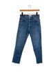 Re/Done X Levis Mid-Rise Straight Leg Jeans