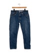 Re/Done X Levis Mid-Rise Straight Leg Jeans