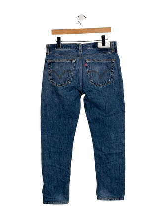 Re/Done X Levis Mid-Rise Straight Leg Jeans