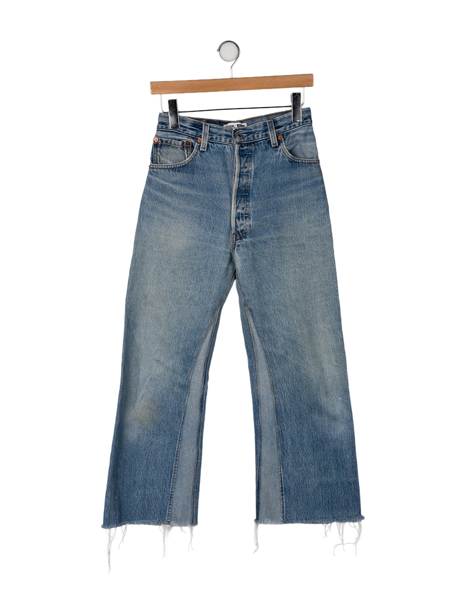 Re/Done X Levis High-Rise Wide Leg Jeans