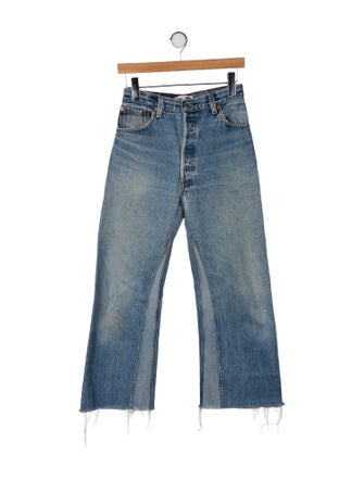 Re/Done X Levis High-Rise Wide Leg Jeans