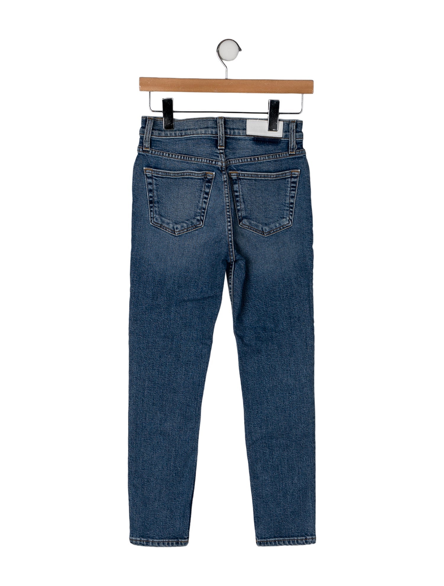 Re/Done X Levis Mid-Rise Skinny Leg Jeans