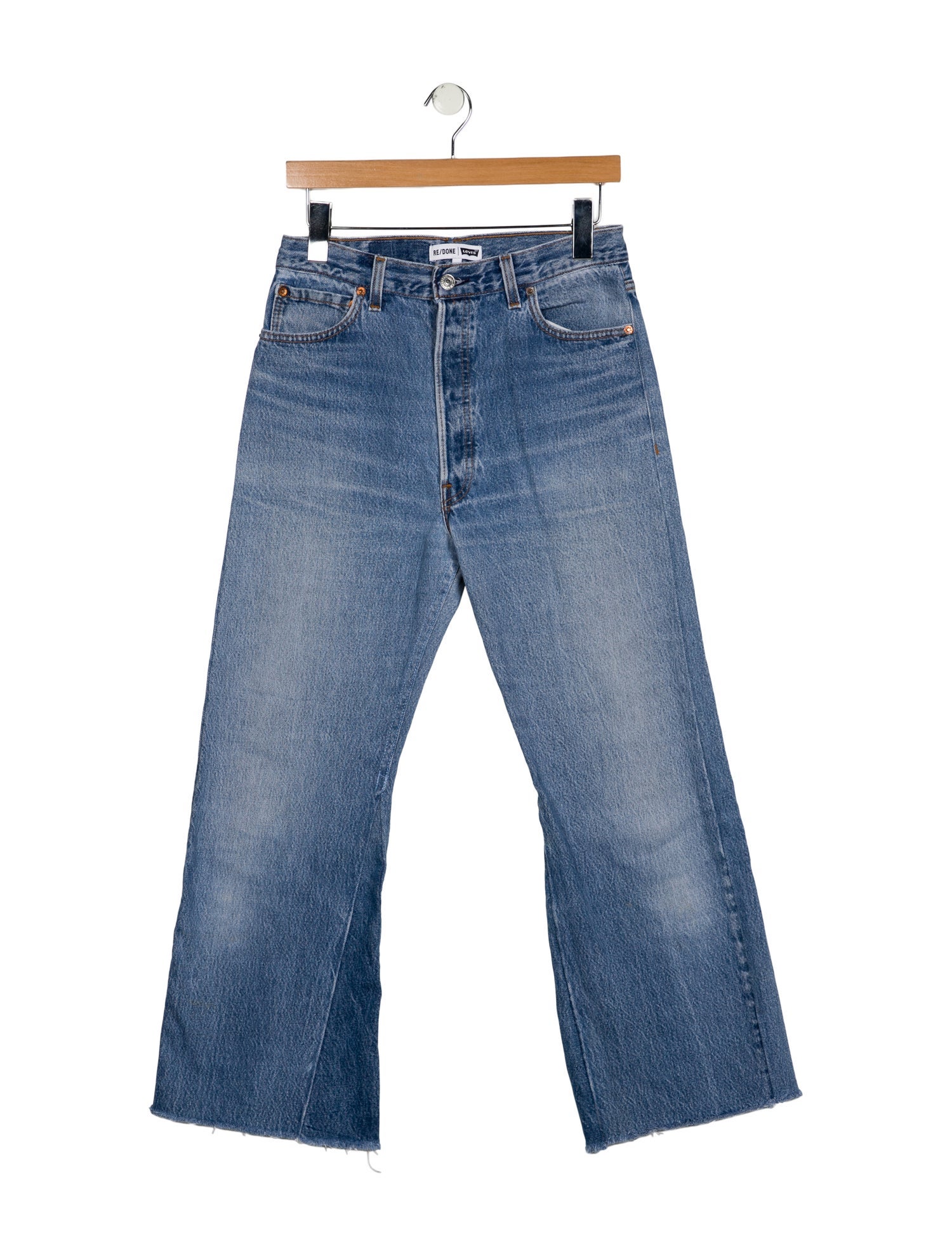 Re/Done X Levis High-Rise Wide Leg Jeans