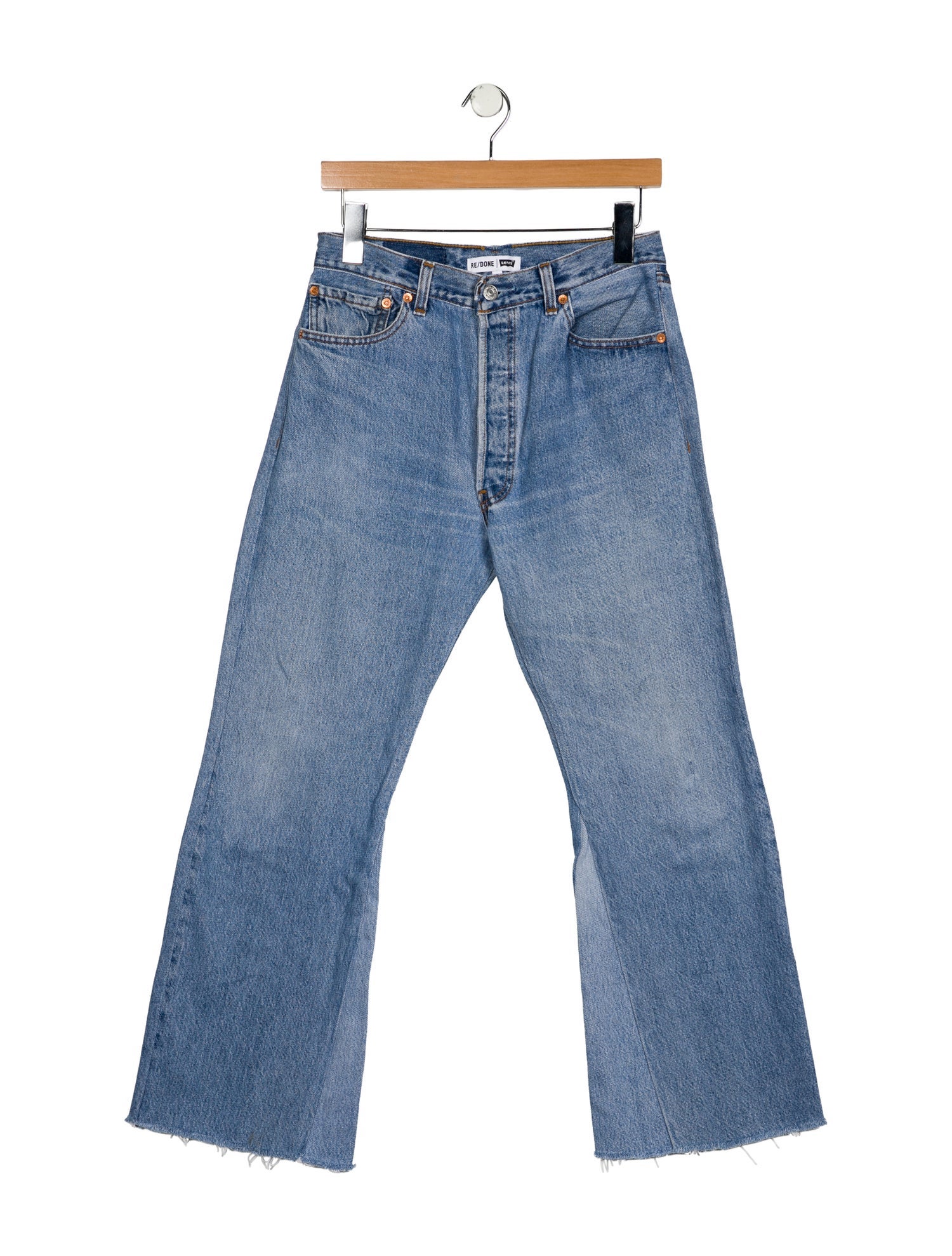 Re/Done X Levis High-Rise Wide Leg Jeans