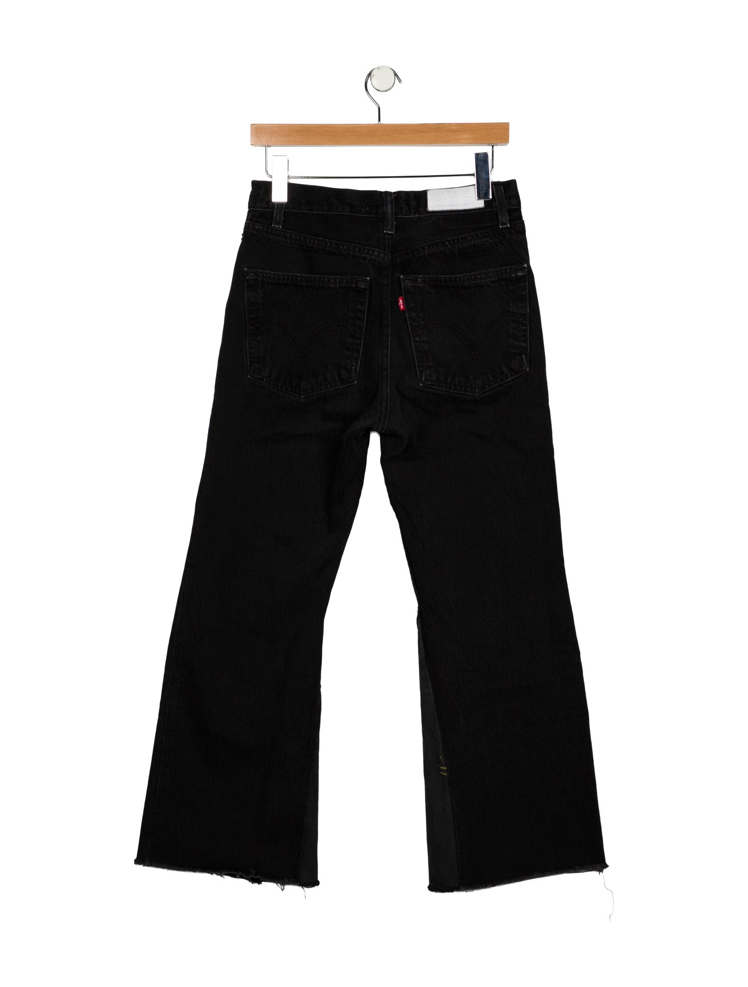 Re/Done X Levis Mid-Rise Wide Leg Jeans