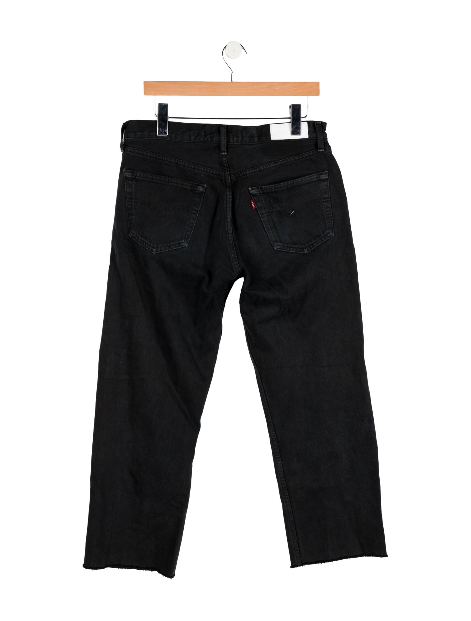 Re/Done X Levis High-Rise Straight Leg Jeans