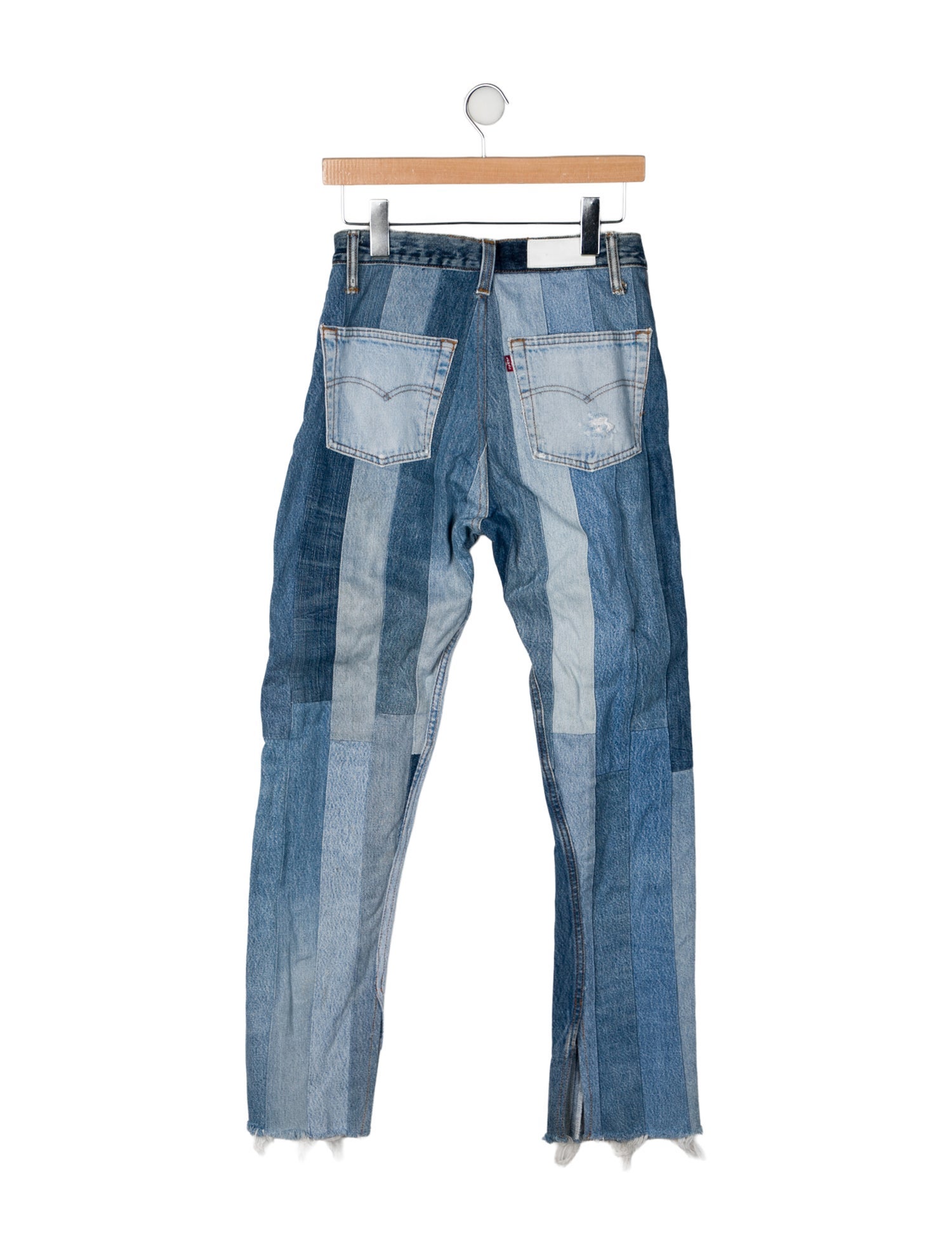 Re/Done X Levis Mid-Rise Straight Leg Jeans