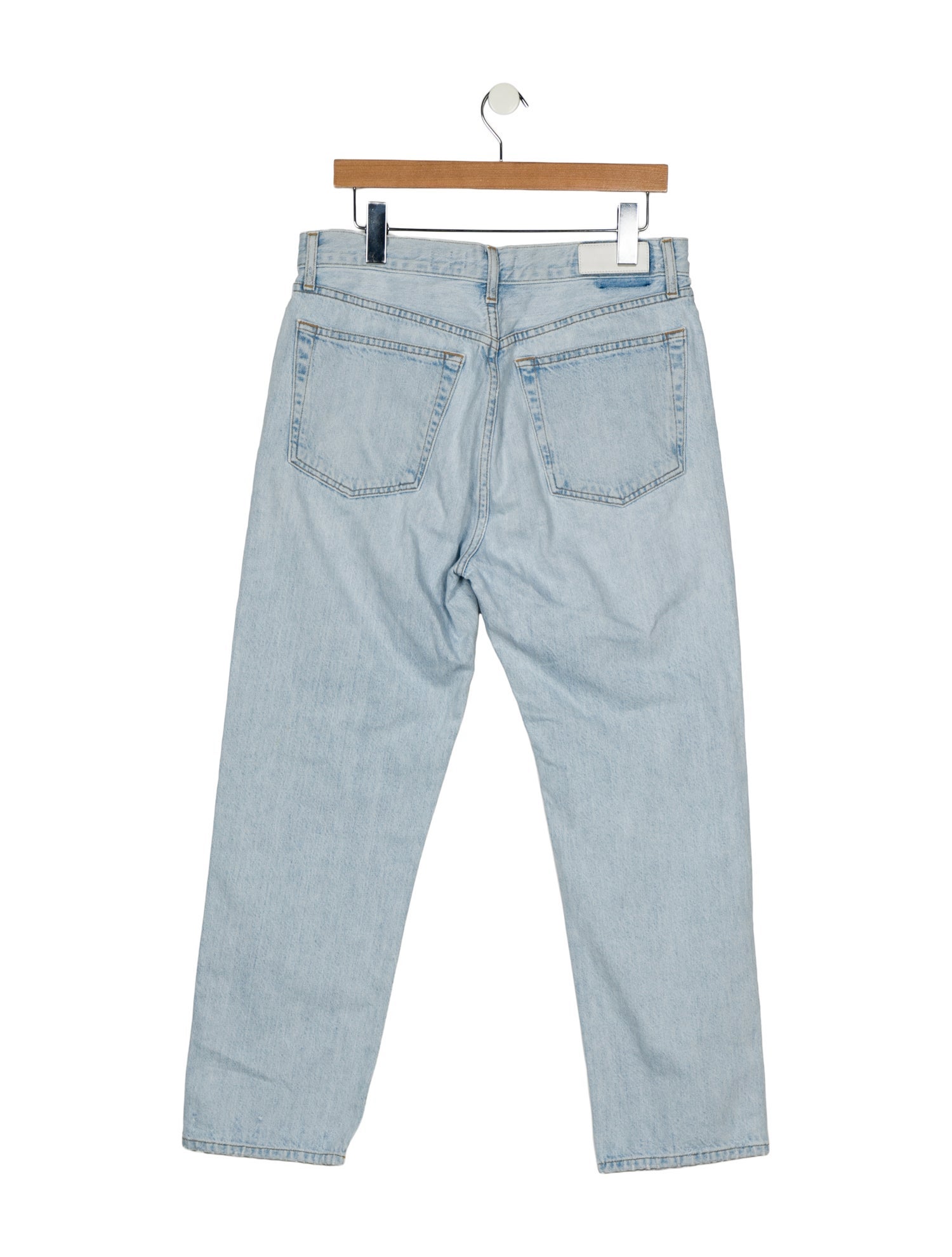 Re/Done X Levis High-Rise Straight Leg Jeans