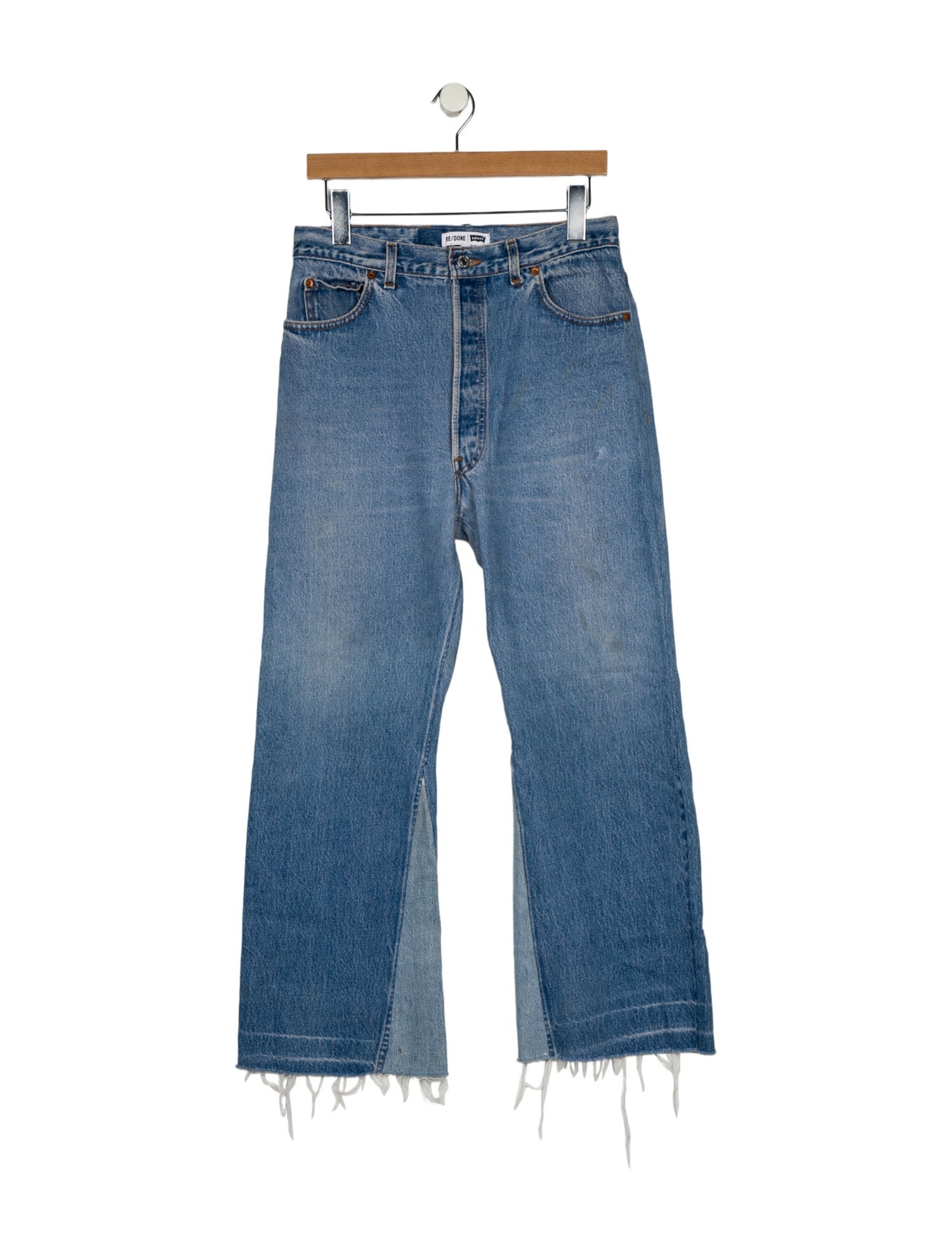Re/Done X Levis High-Rise Wide Leg Jeans