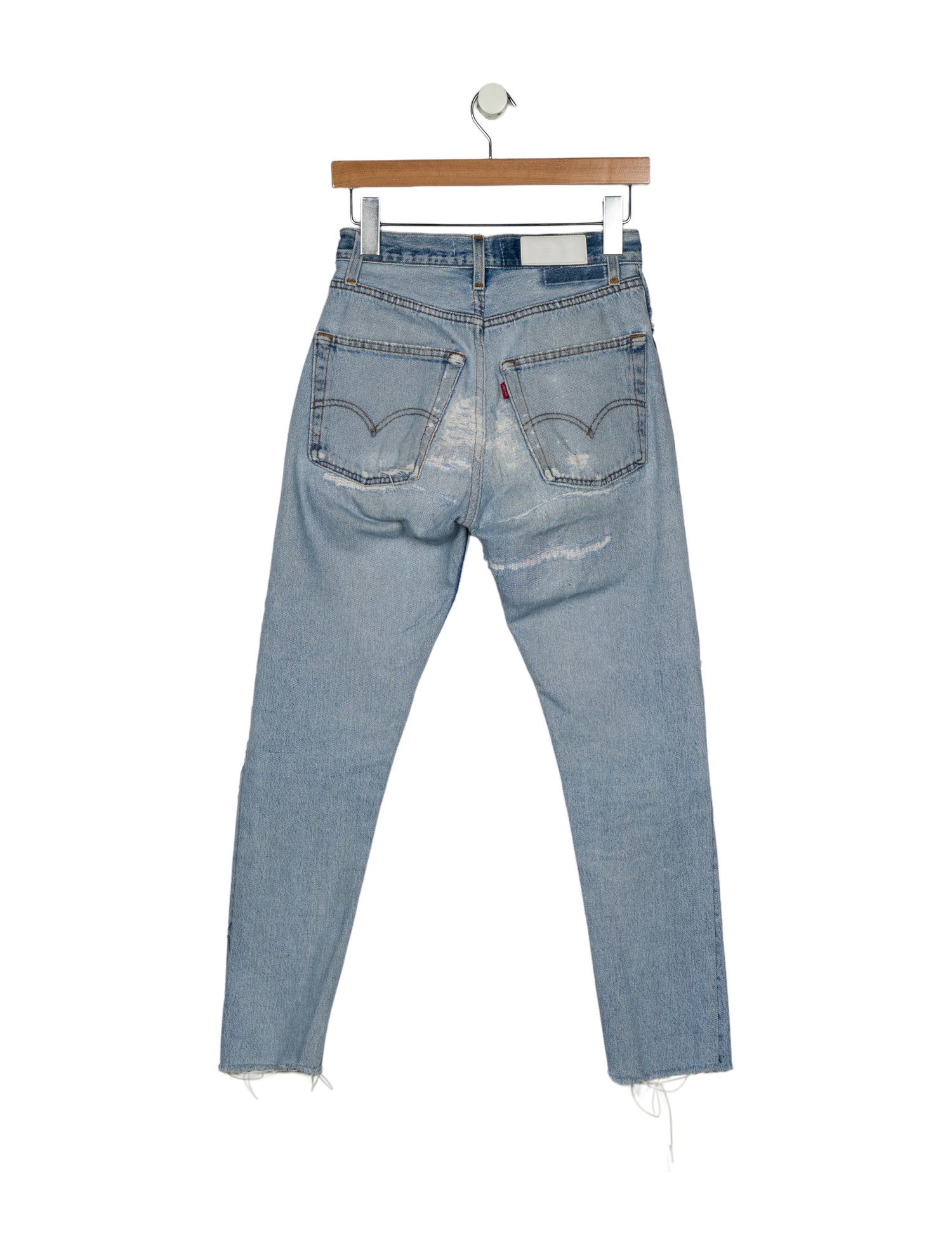 Re/Done X Levis Mid-Rise Skinny Leg Jeans