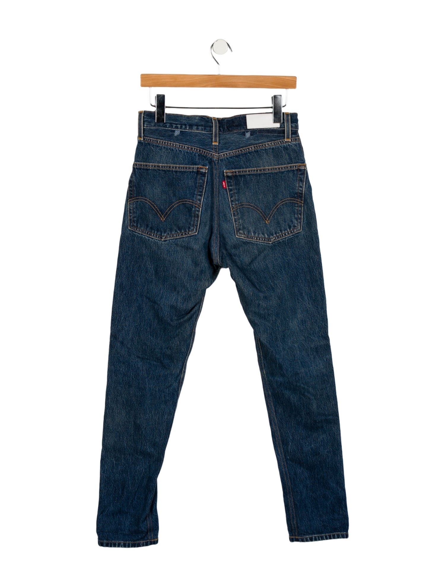 Re/Done X Levis Mid-Rise Skinny Leg Jeans