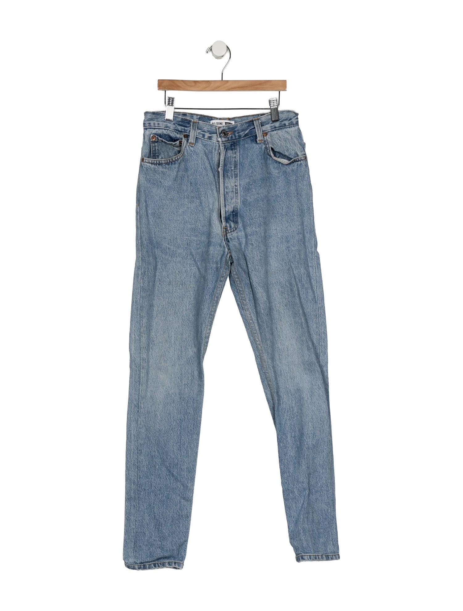 Re/Done X Levis Mid-Rise Skinny Leg Jeans
