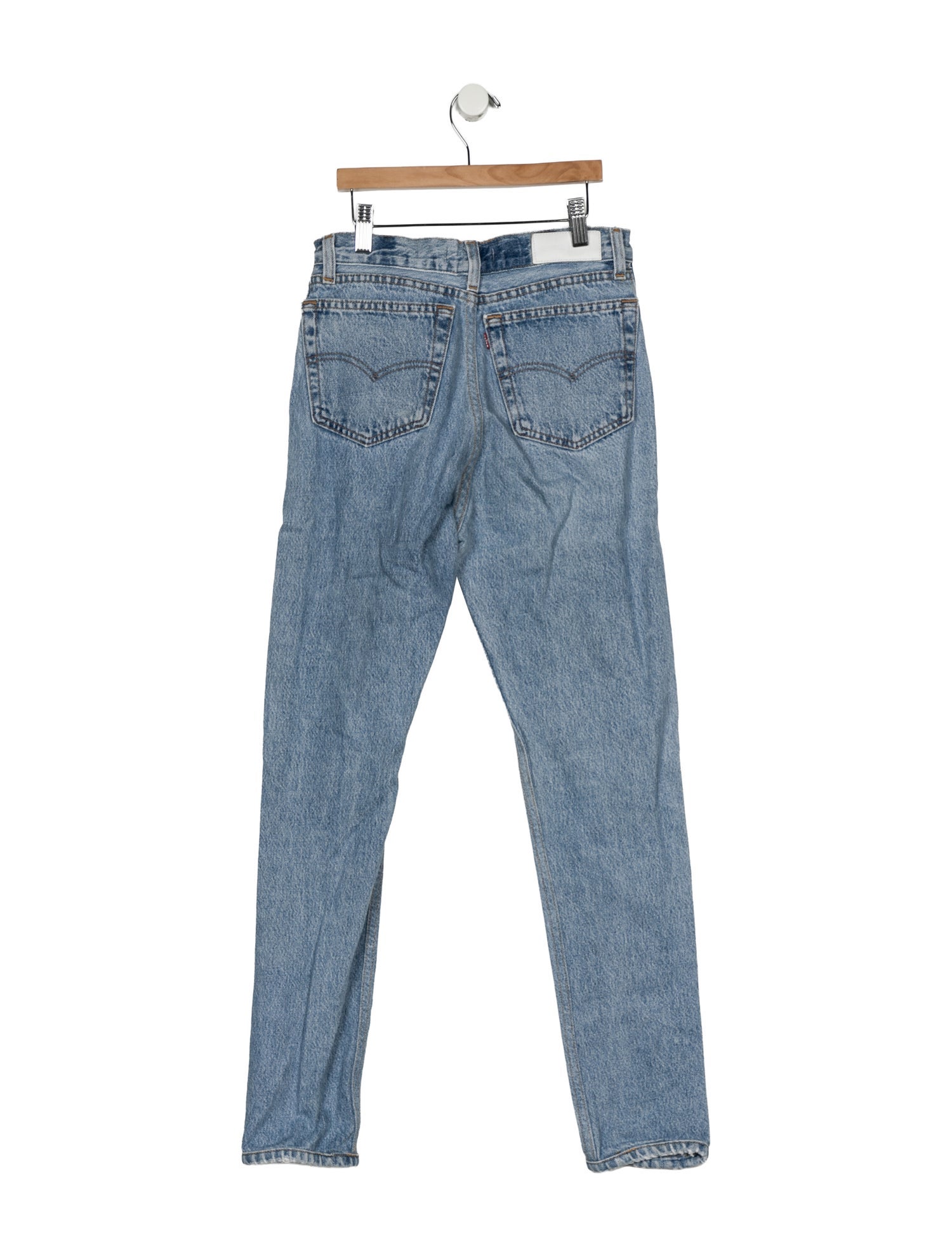 Re/Done X Levis Mid-Rise Skinny Leg Jeans