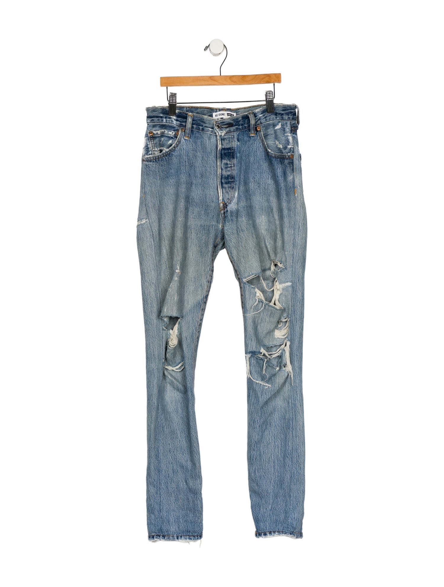 Re/Done X Levis Mid-Rise Skinny Leg Jeans