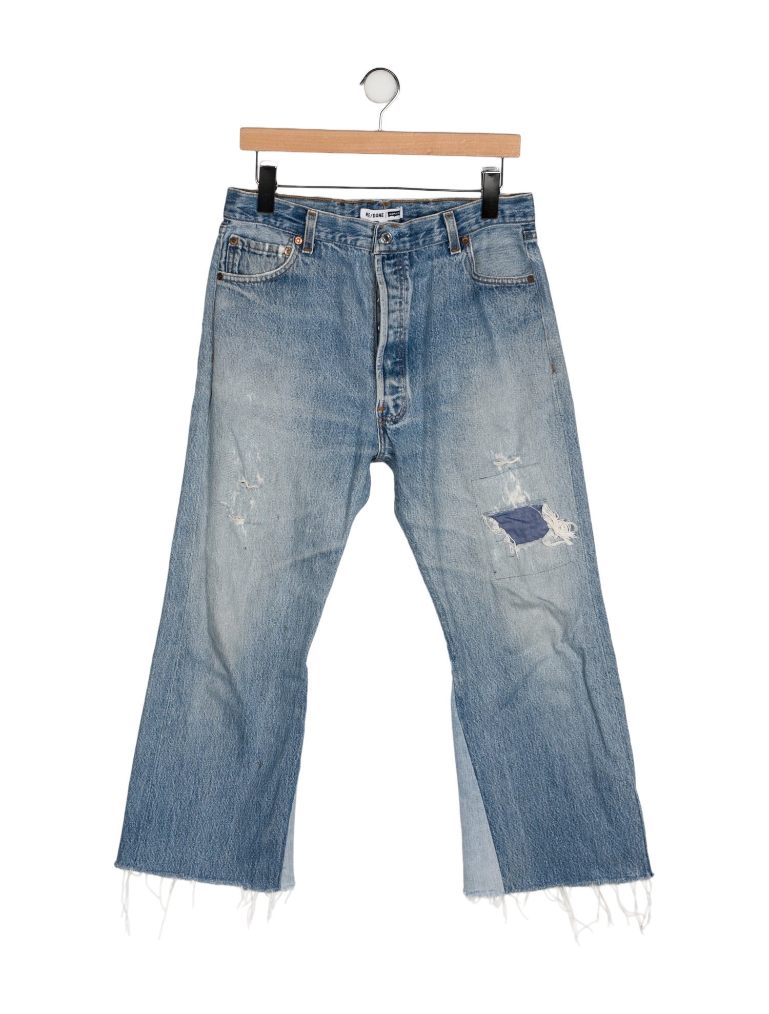 Re/Done X Levis High-Rise Wide Leg Jeans