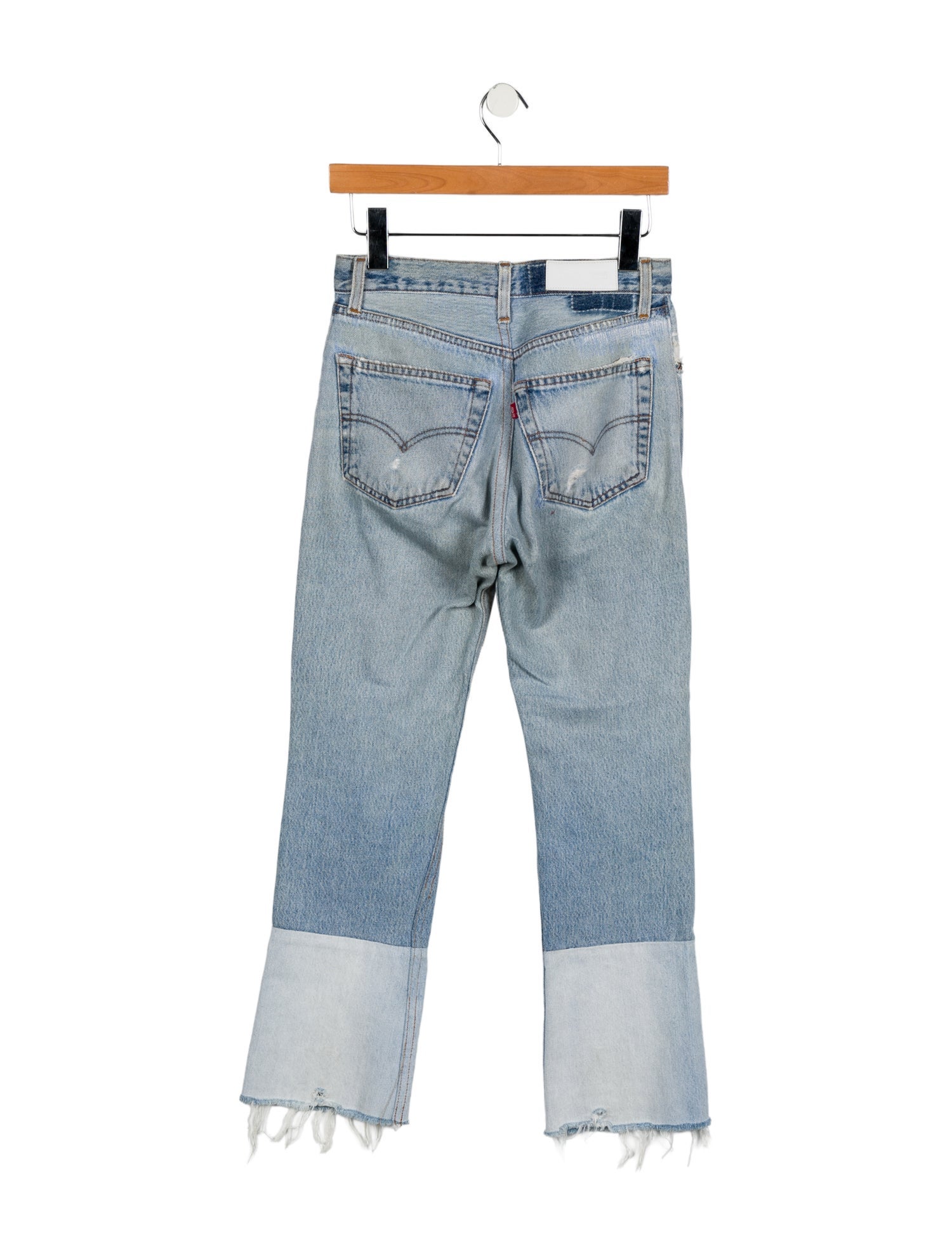 Re/Done X Levis High-Rise Straight Leg Jeans
